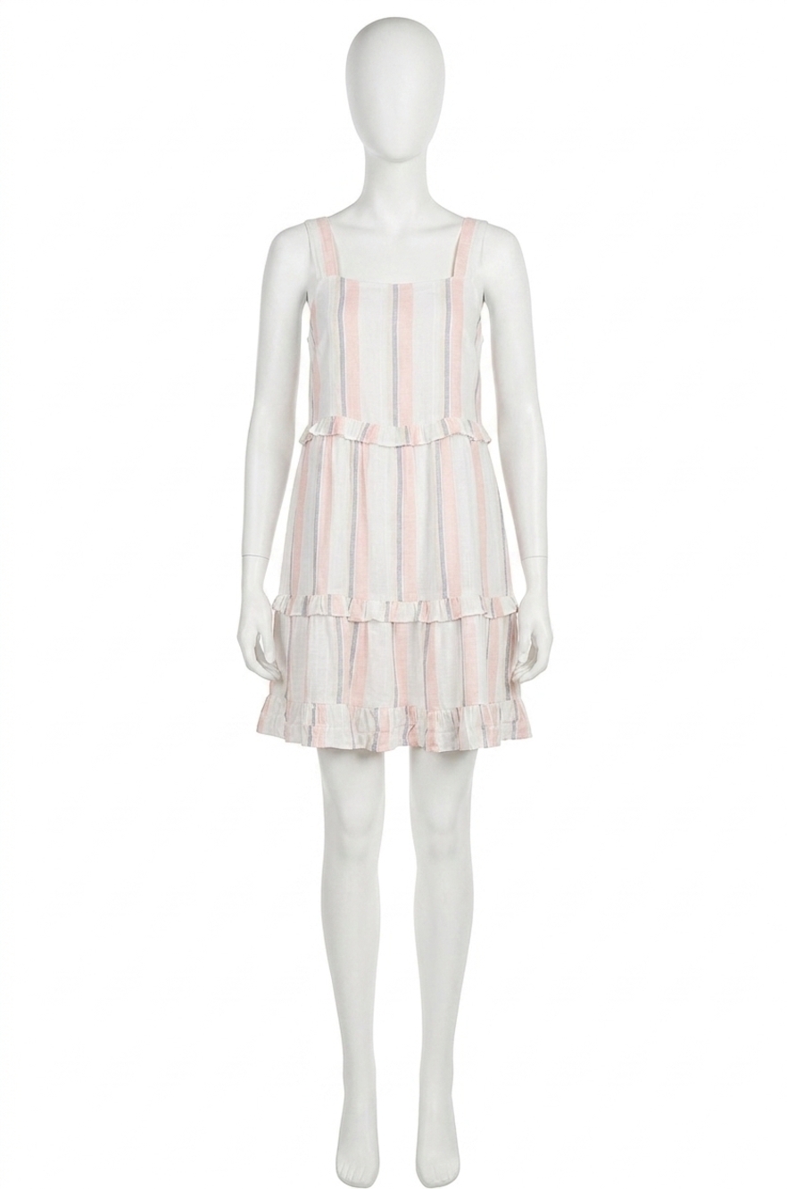 NEW RAILS sandy dress in biarritz multi stripe